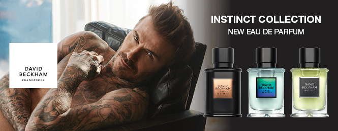 Soutěž o nové parfémy David Beckham z řady Instinct