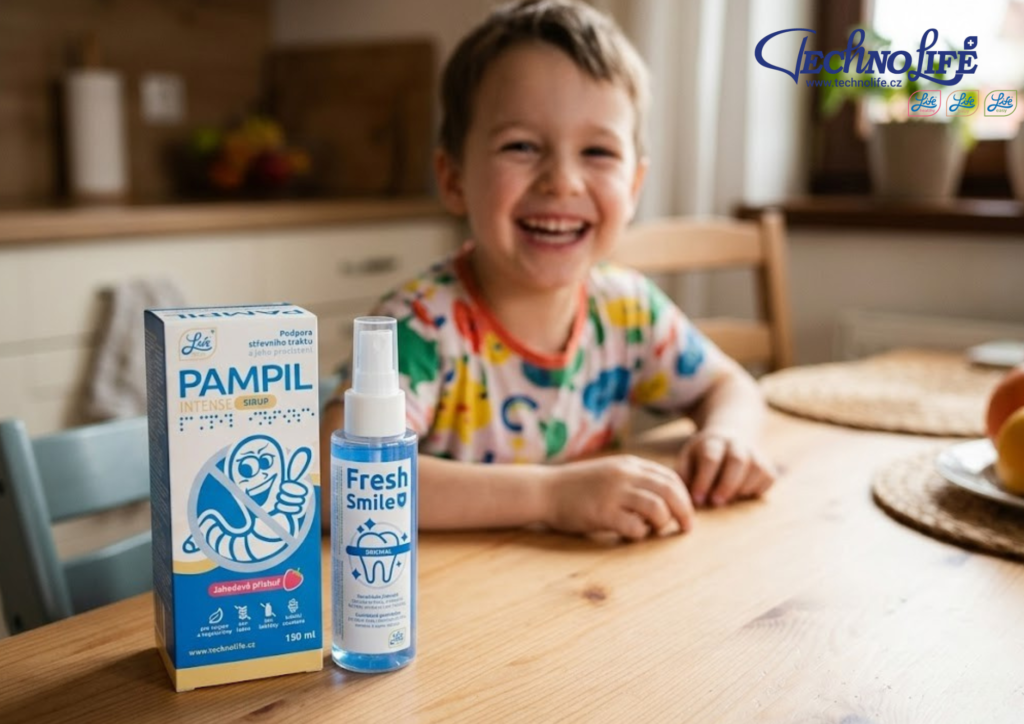 Pampil Intense: Jahodové aroma v bylinném přípravku
